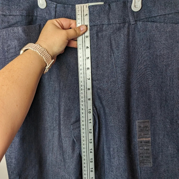 NWT Dockers Dark Denim Ideal Fit Stretch Metro Pant Jeans 16 Med Straight  Leg - Picture 9 of 10